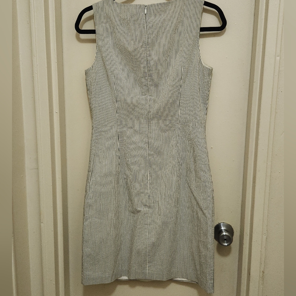 Moda International 100% Cotton Full Lined Sheath Dress - Picture 6 of 7